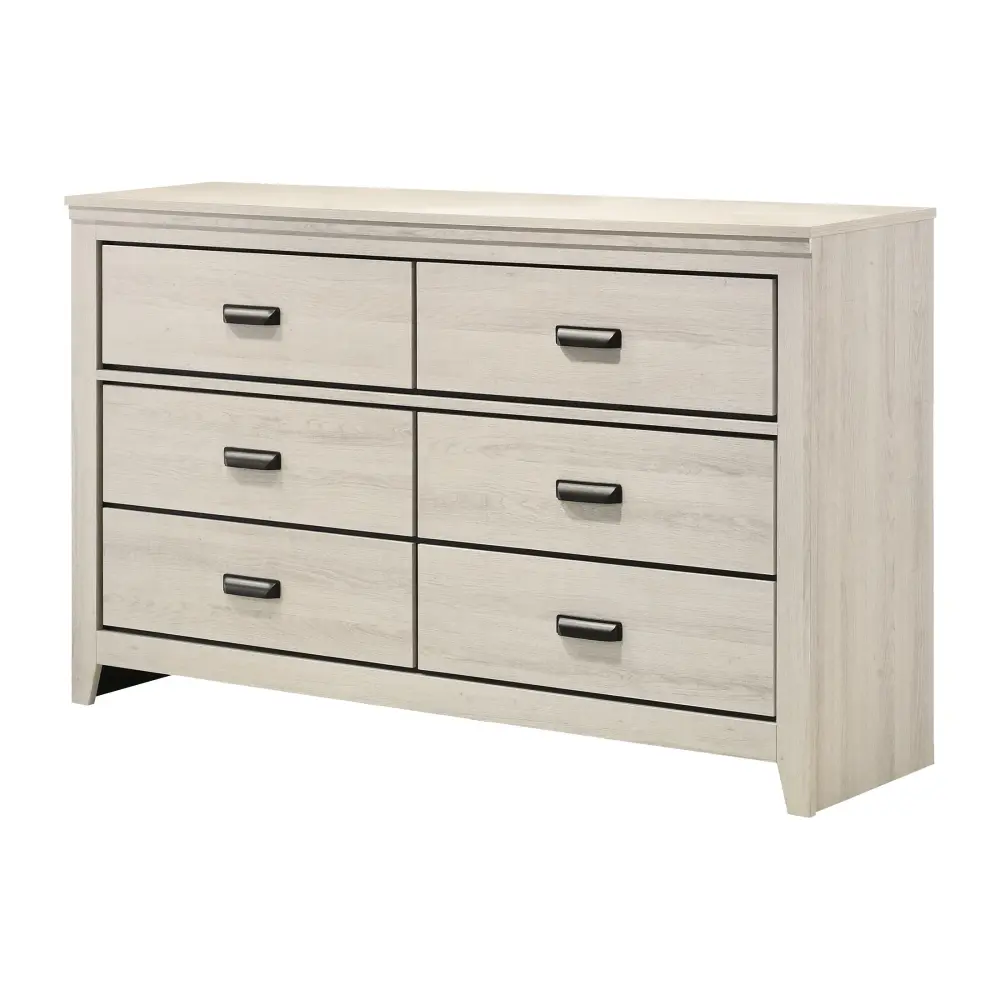 Diamond Modern Furniture CM Carter 6-Drawer Dresser B6810-1