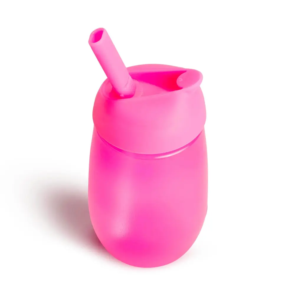 Simple Clean Straw Cup 10 oz - Pink