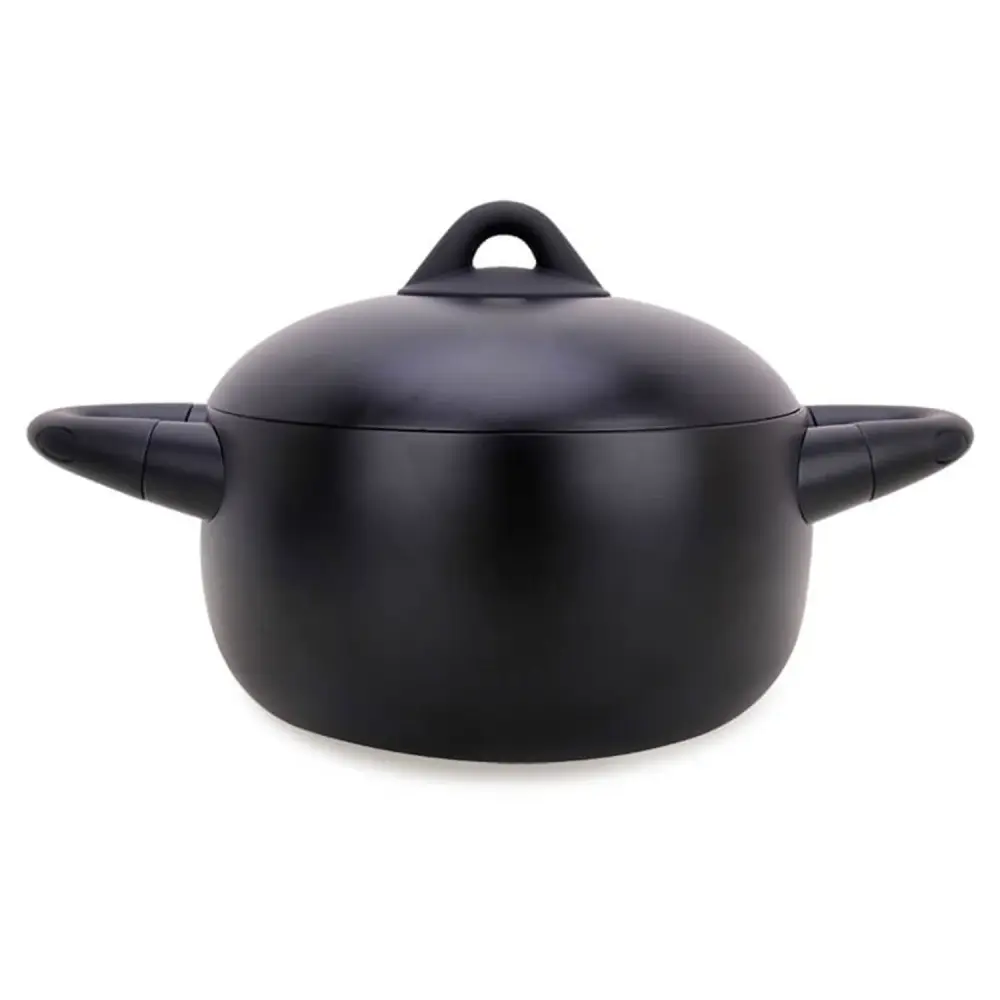 Cooking Pot Lid, Robust Cast Aluminum, Anatomical Design, Internal Non-stick Coating, Induction Bottom (diameter - ? 20 cm)