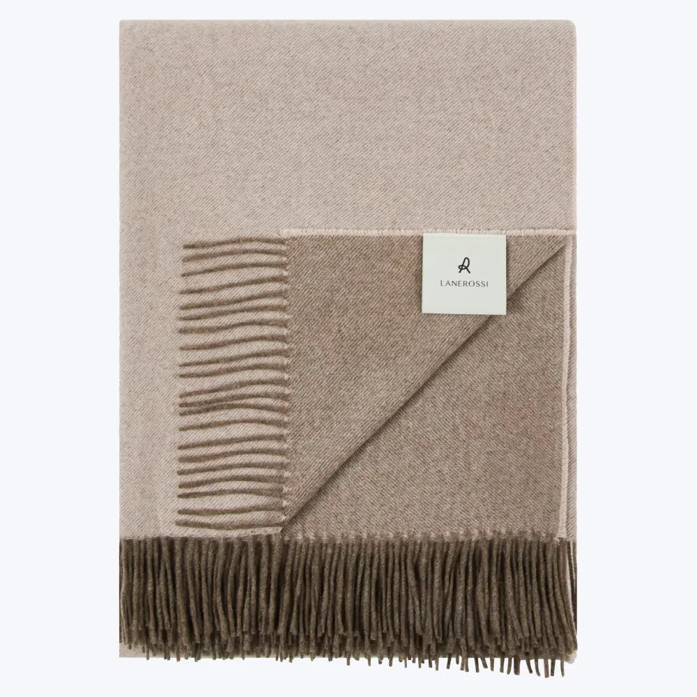 Everest Color Goat hair wool Throw