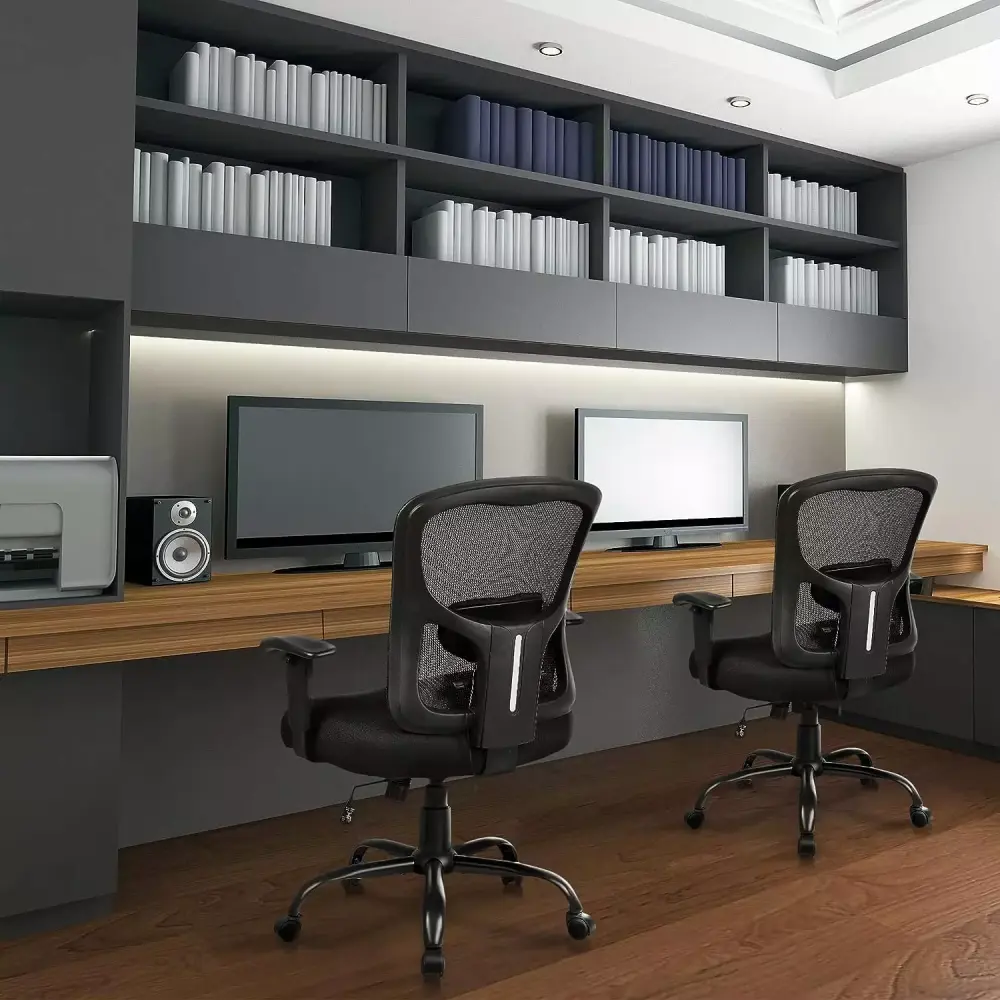 Bigroof Ergonomic Mesh Desk Computer Chair Big & Tall Office Chair 500lbs Capacity