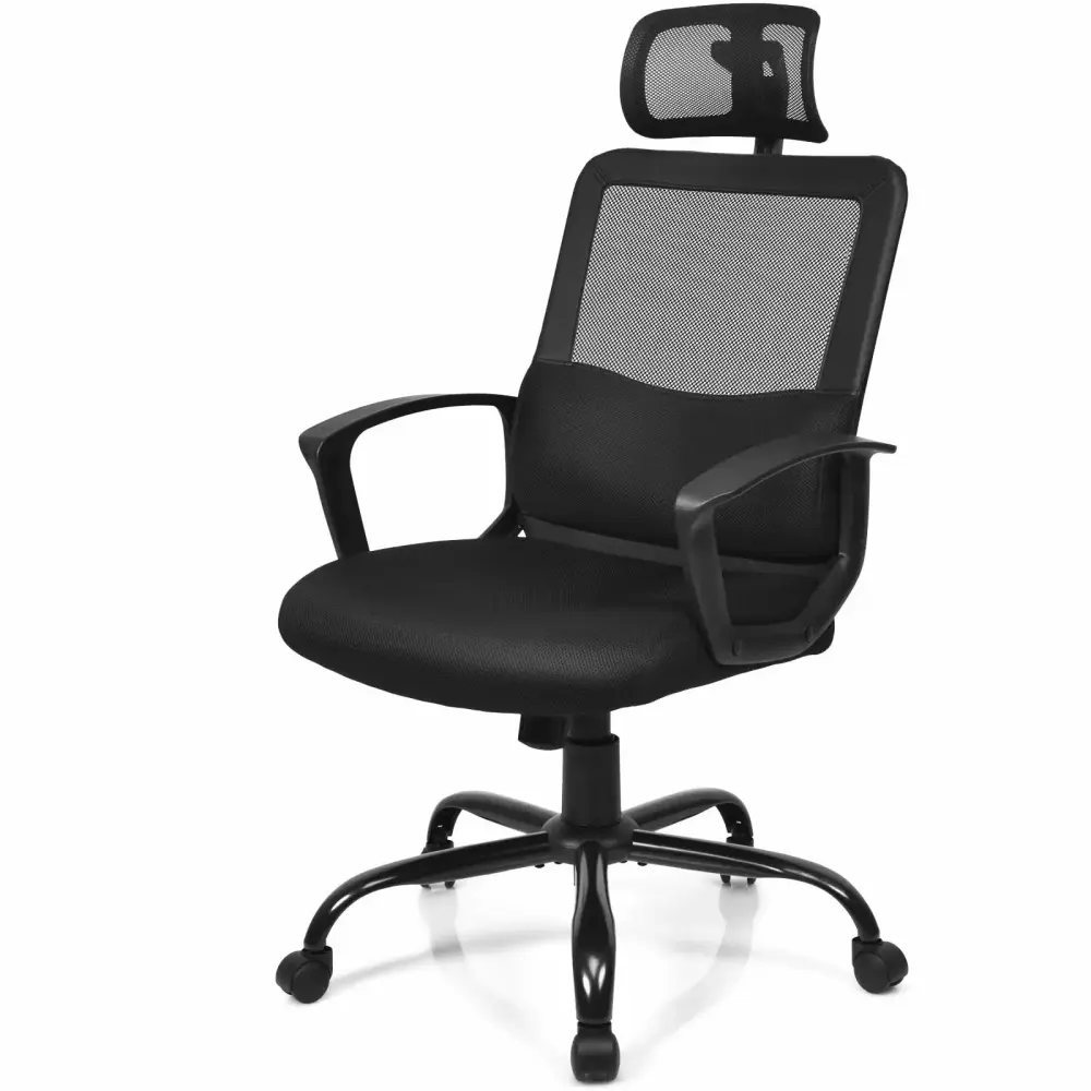 Giantex Ergonomic Home Office Chair High Back Adjustable Headrest