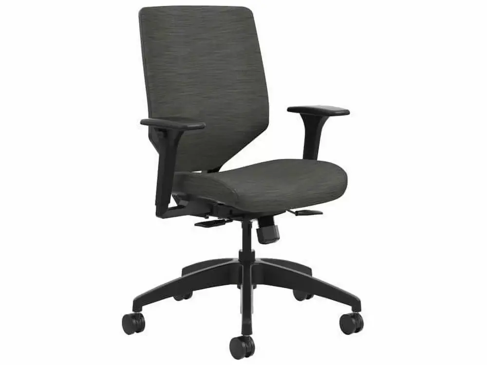 HON SVU1ACLC10TK Solve Fabric ReActiv Mid-back Task Chair Ergonomic Office Chair
