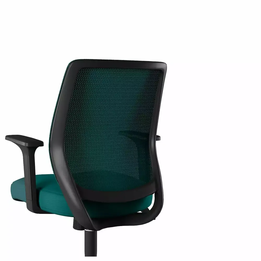 Union & Scale Essentials Ergonomic Fabric Swivel Task Chair Teal STAPLES