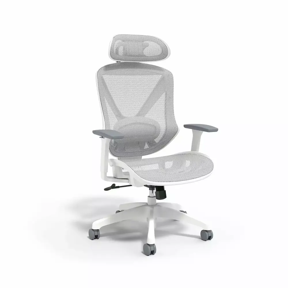 Union & Scale FlexFit Dexley Mesh Task Chair Gray UN61365 Ergonomic Office Chair STAPLES