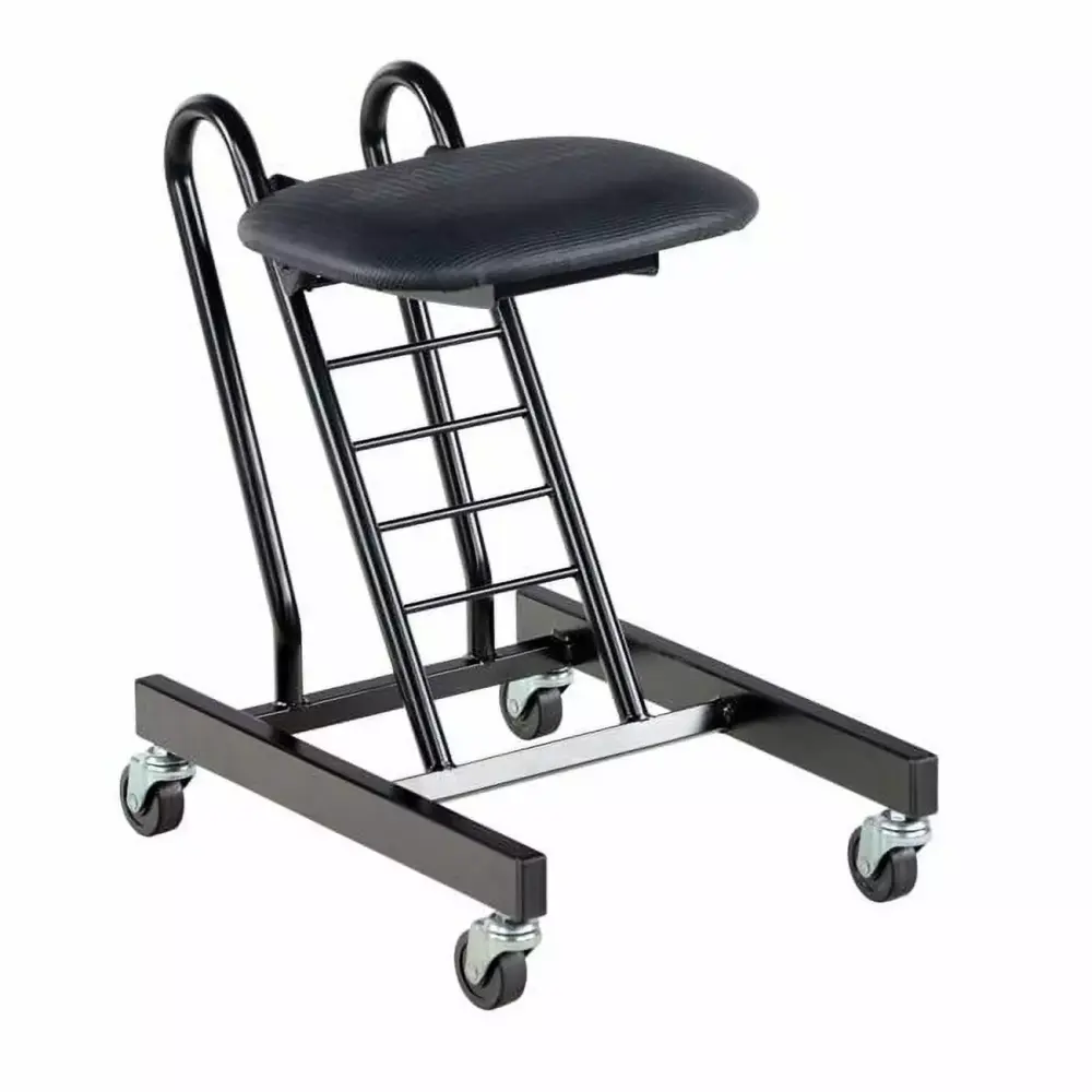 Vestil Manufacturing CPRO-100 Portable Ergonomic Worker Chair