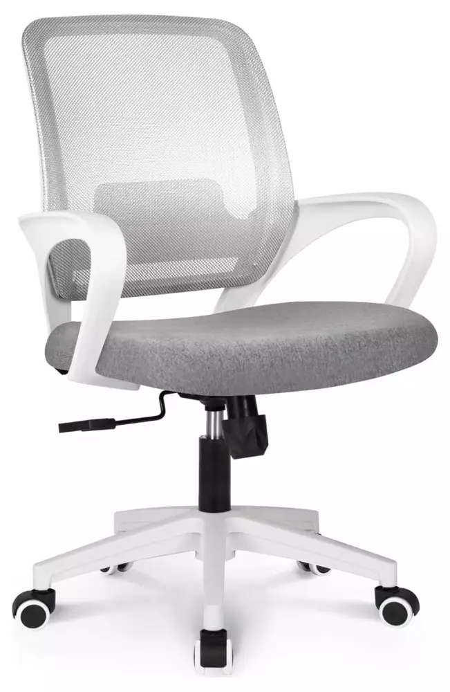 YOSITiuu Ergonomic Mesh Office Chair Lumbar Support Adjustable Rolling Swivel Executive Task Chair Grey