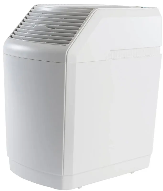Aircare 831 000 Evaporative Humidifier, 0.75 , 120 V, 90 W, 3-Speed, 2700 sq-ft Coverage Area, Digital Control, Snow