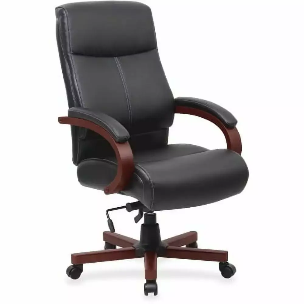 Lorell High Back Executive Chair 27x31x47 Black Cherry Office Chair