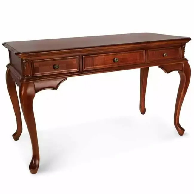 Classic Executive Desk Brown Finish Professional Office SeatSolutions