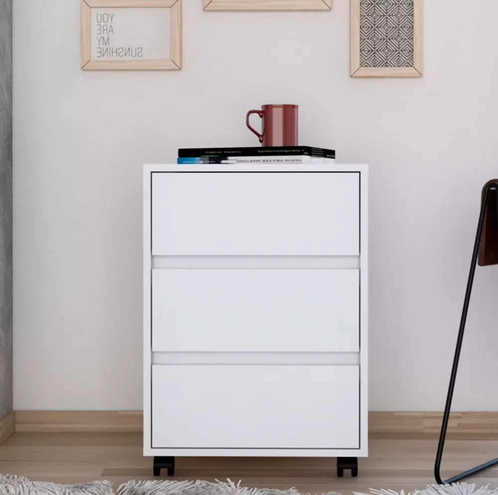 Artemisa Filing Cabinet 50.7 Stylish Organization Office Storage Yeah Depot