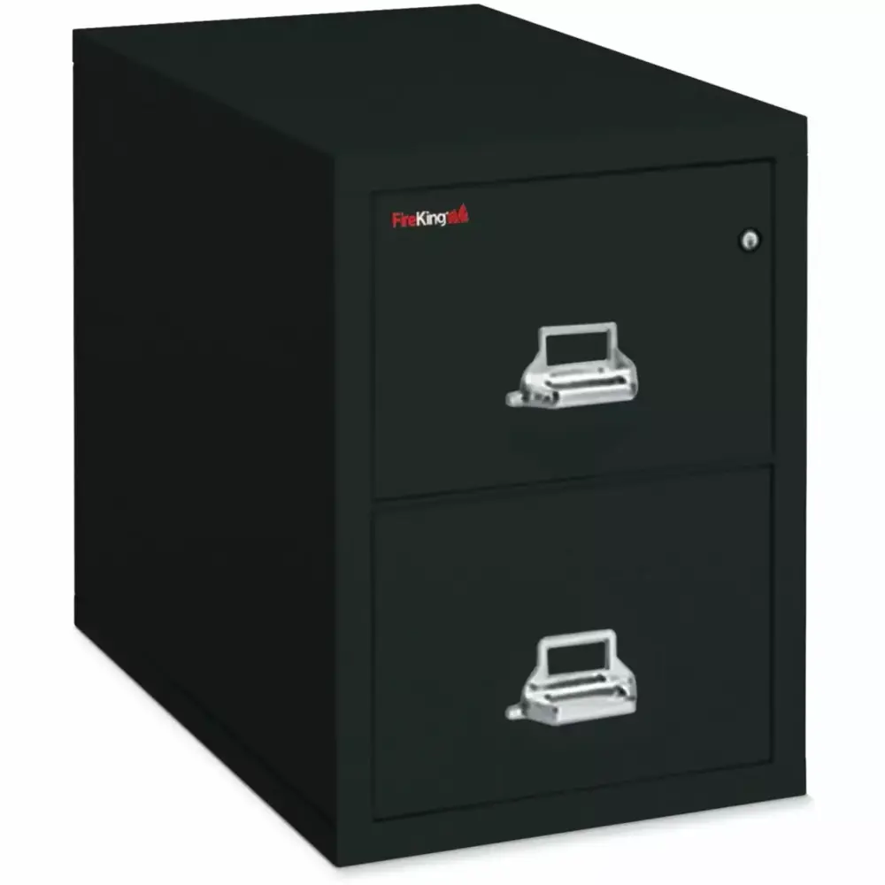 FireKing Insulated Two-Drawer Vertical File Cabinet