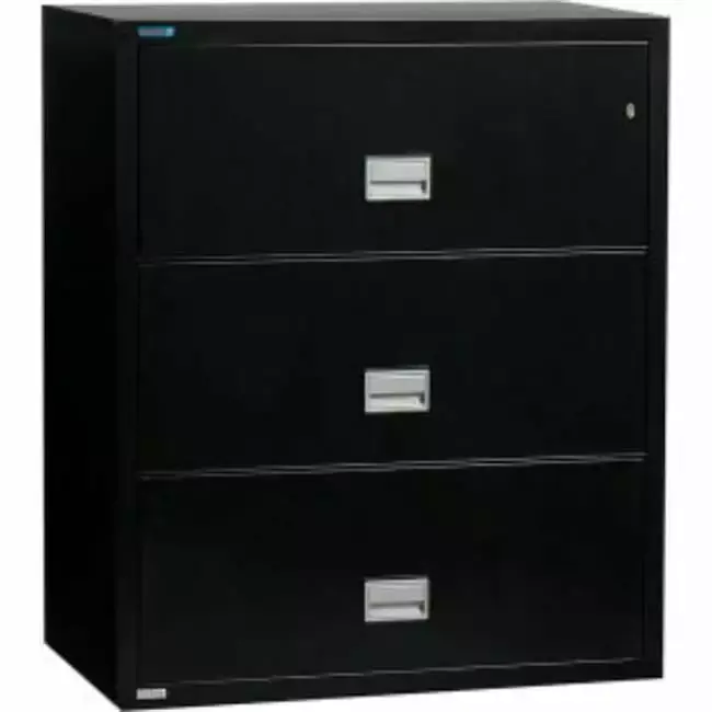 Phoenix Safe International 3 Drawer Lateral File Cabinet Letter & Legal Size