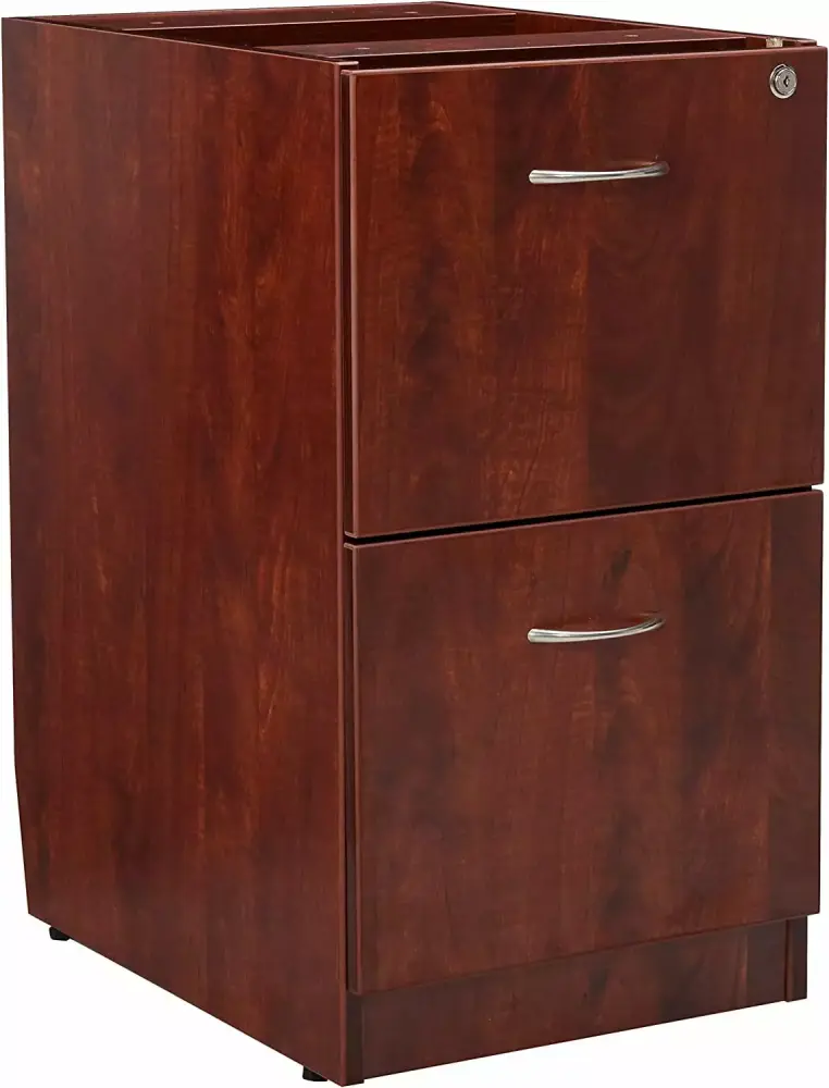 Free Standing Fixed Pedestals Cherry Office and Home Storage Chansong