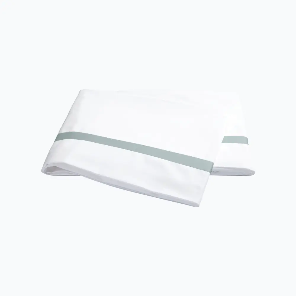 Cooling Bamboo Lowell Cotton Percale Flat Sheet