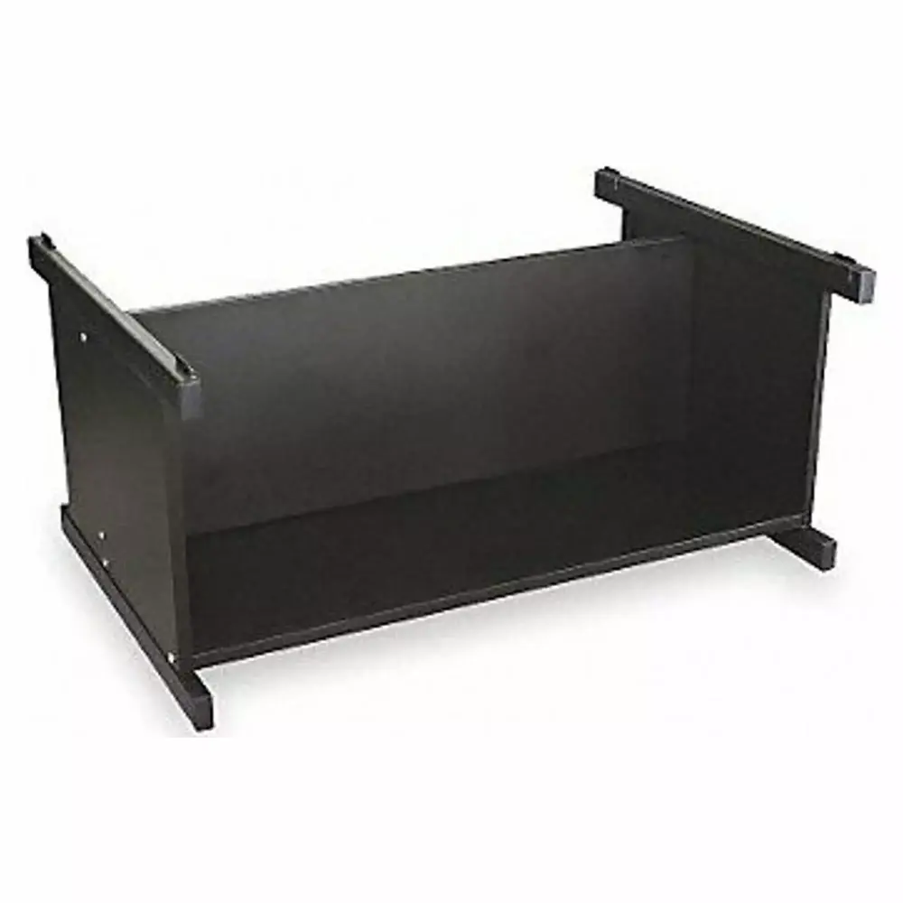 Black Open Base Flat File Cabinet Manufacturer Varies 2CLE5