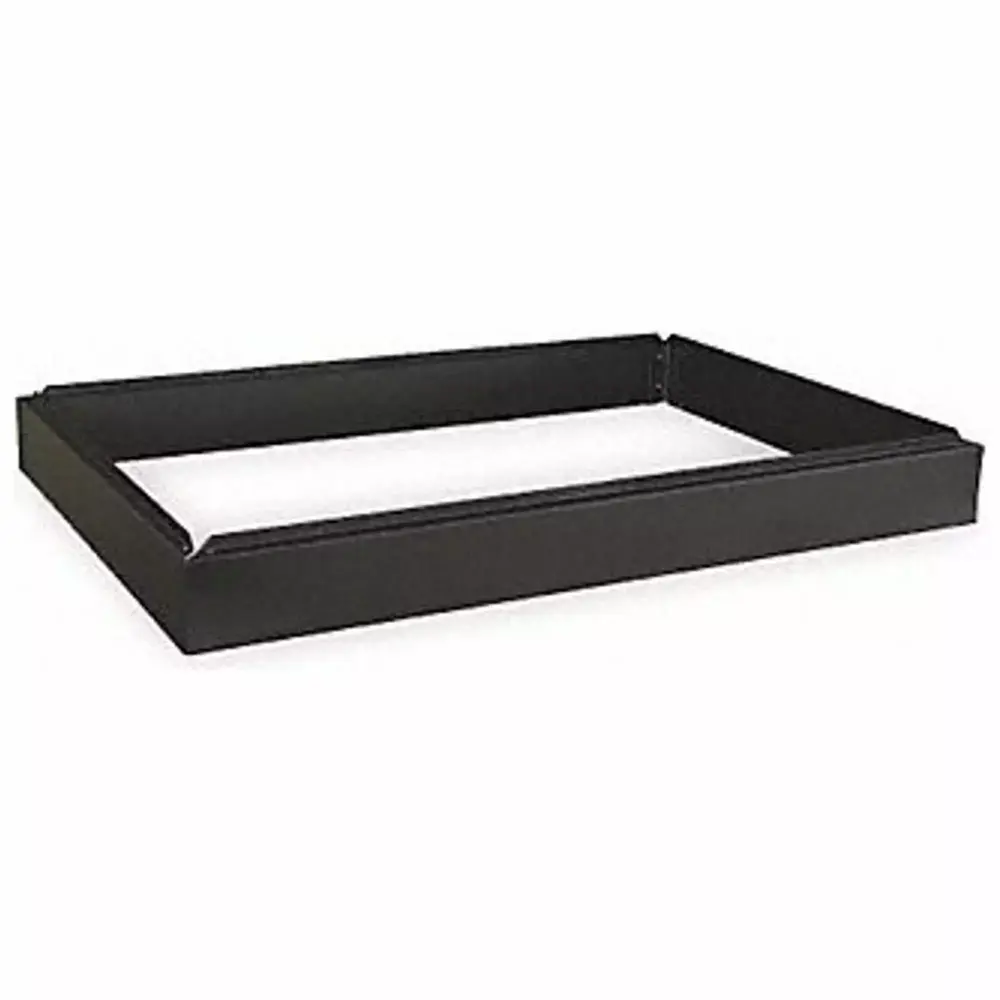 Manufacturer Varies Flat File Cabinet - Closed Base Black 2 Drawer Filing Cabinet