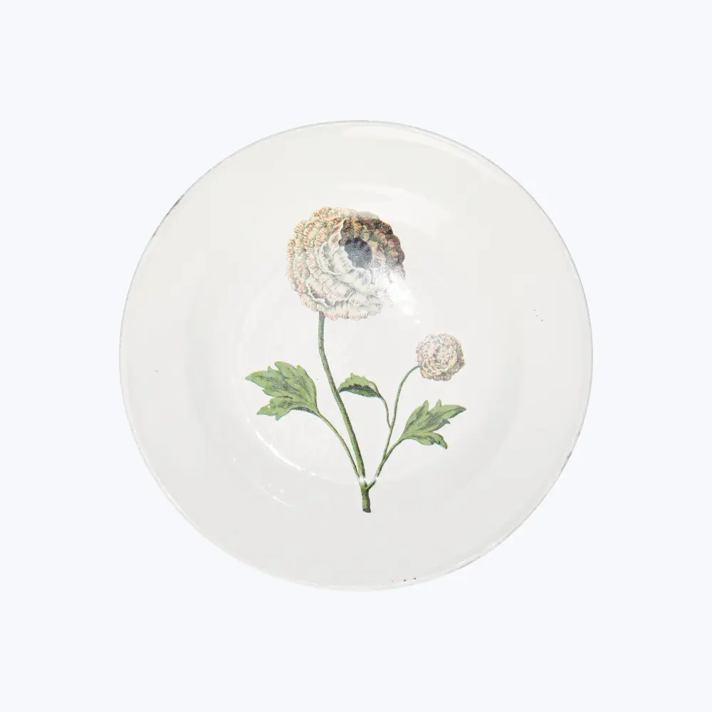 Ranunculus Soup Plate