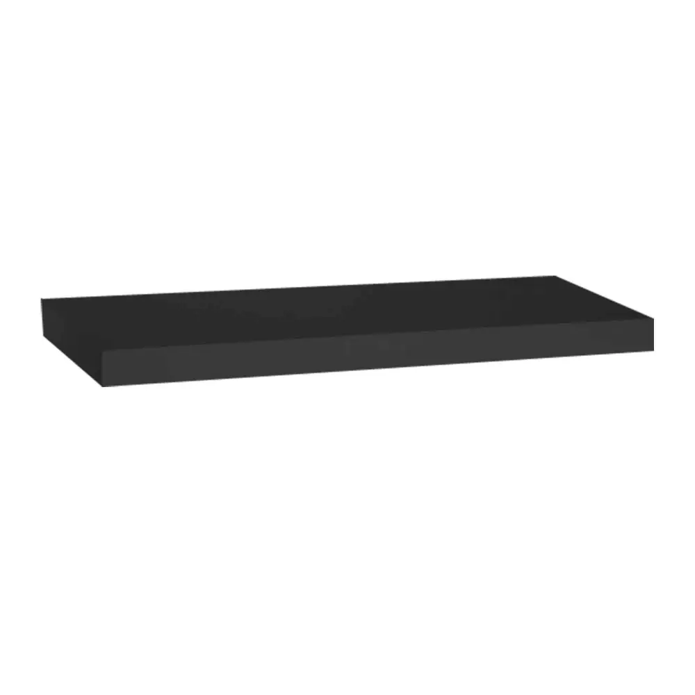 Floating Shelf Charcoal MDF, 23.62" x 9.25" x 1.5"