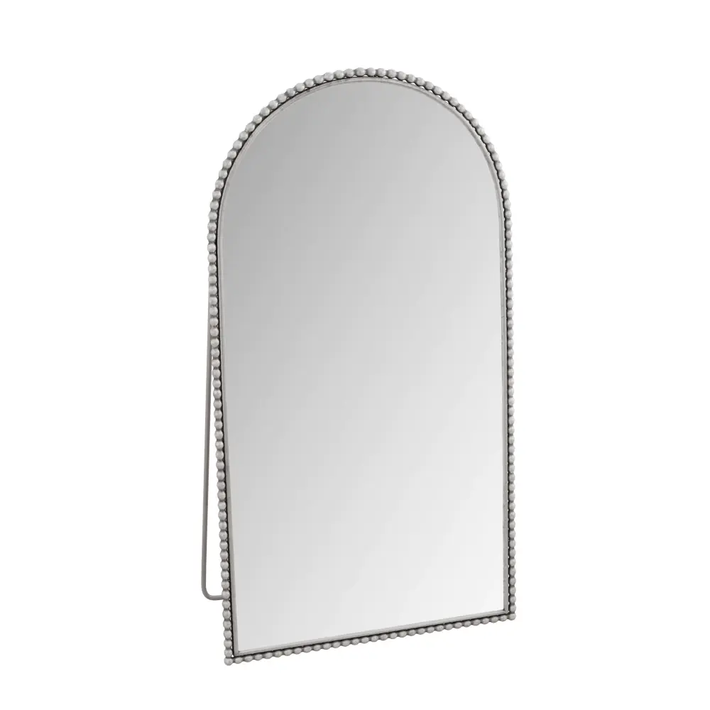 Arch Nostalgic Full Length Mirror Supporting Feet - Silver