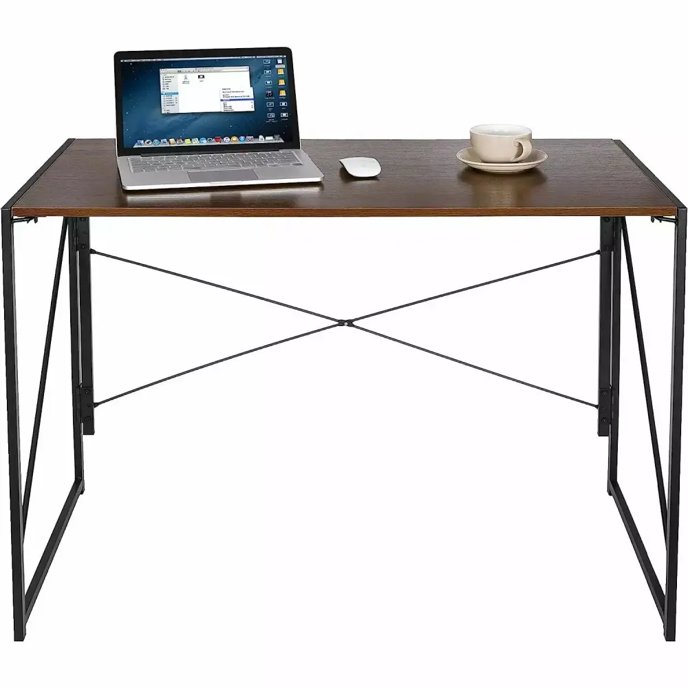 Bilot Folding Computer Desk 39 Inch Sturdy Writing Desk Gaming Desk Home Office