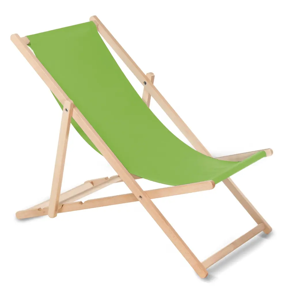 GreenBlue GB183 pea beech classic folding lounger offers comfort and style outdoor relaxation. Crafted from quality beech ...