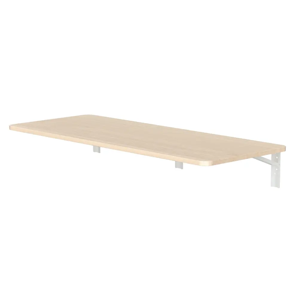 Maclean folding shelf/top, buoyant wood color, 100x40cm, max. 50 kg, MC-128 WD