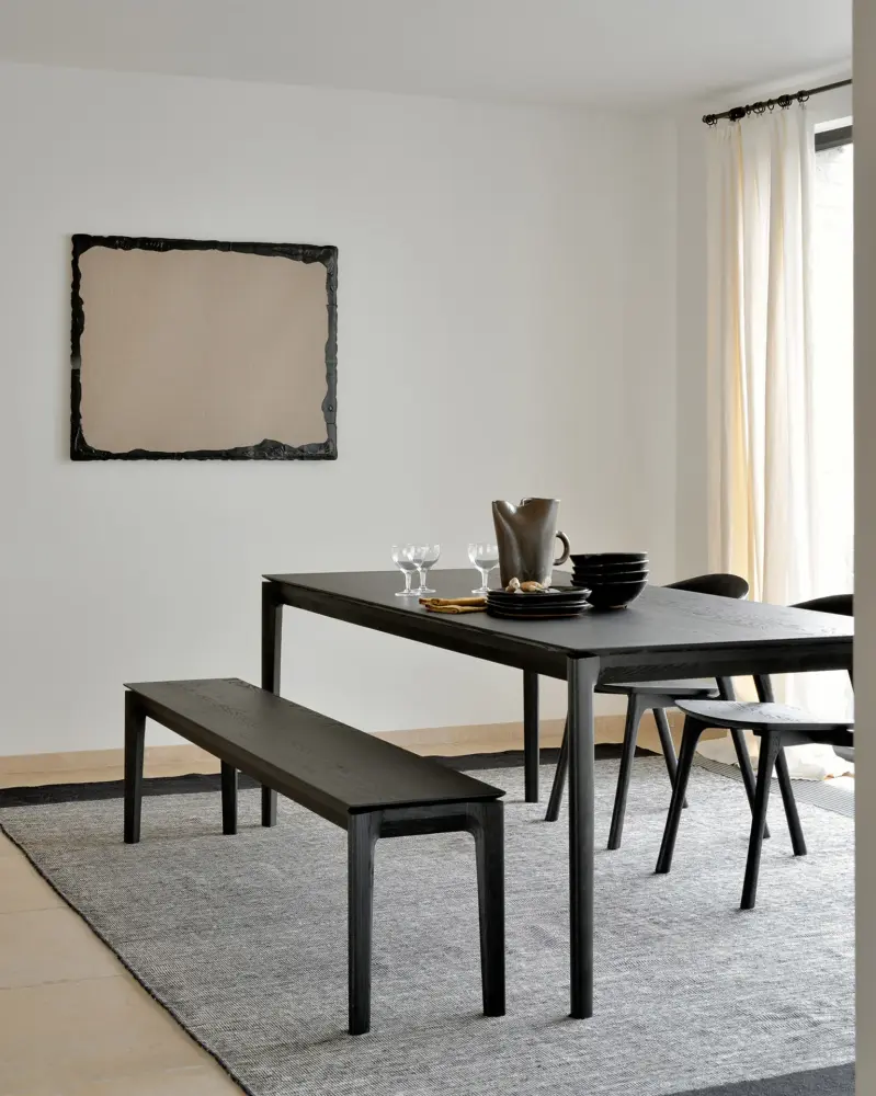 Bok Bench - Oak Ebony