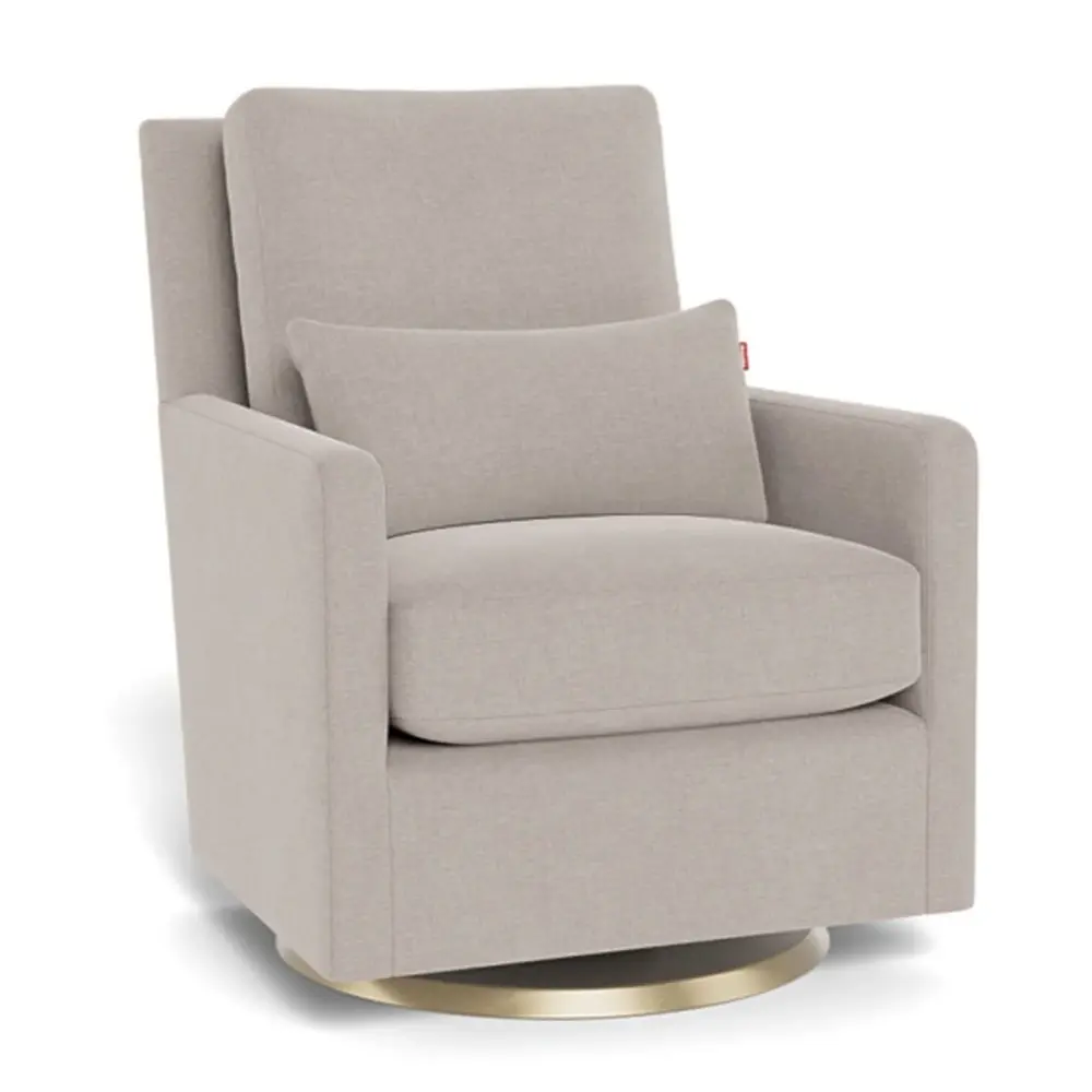 Como Rocking and Pivot Armchair - Sand / Gold