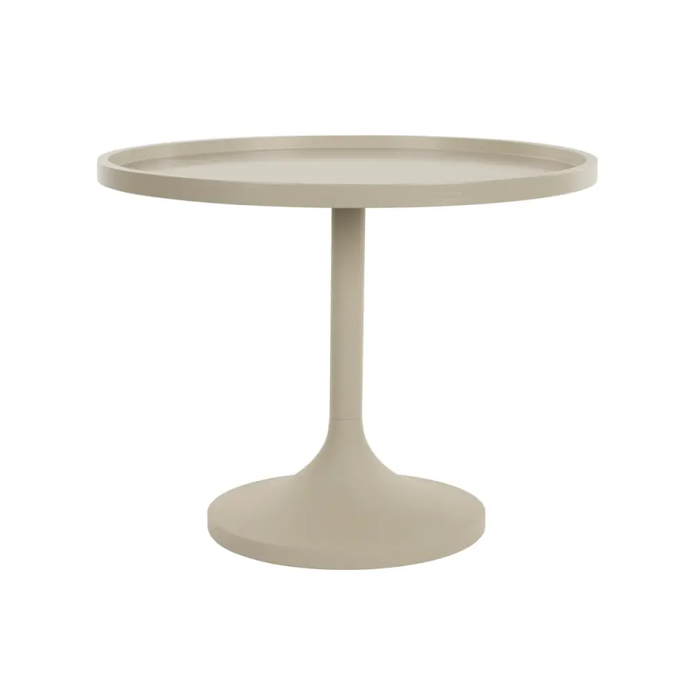 Jason Round Side Table - Buff