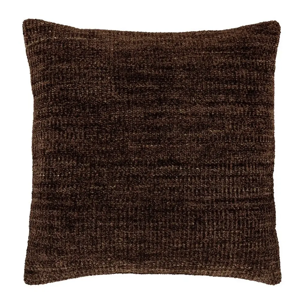Kendal Chenille Cushion 50cm - Cocoa