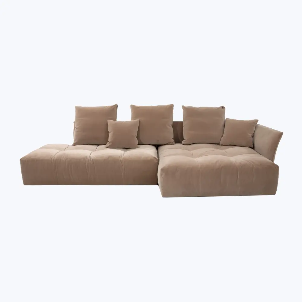 Pixel High Back Sectional Small Apartments