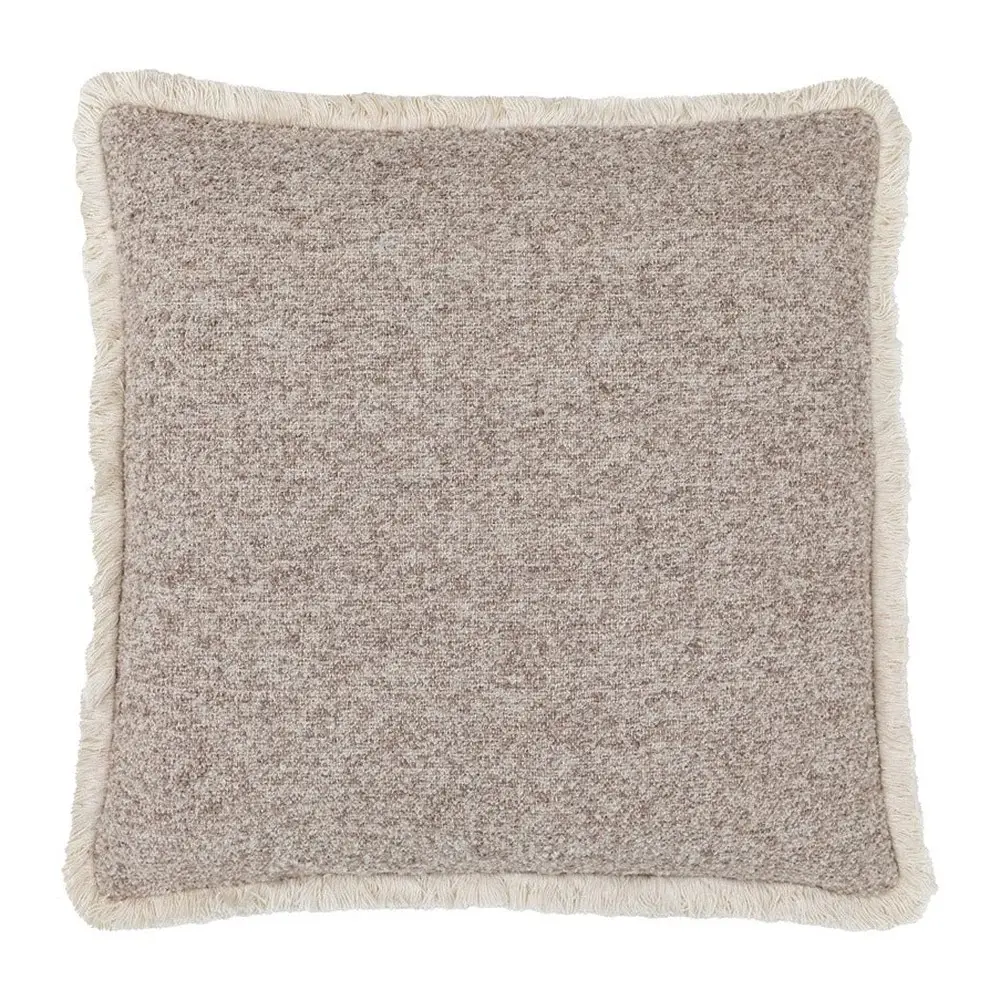 Woodleigh Fringe Cushion 50cm - Stone