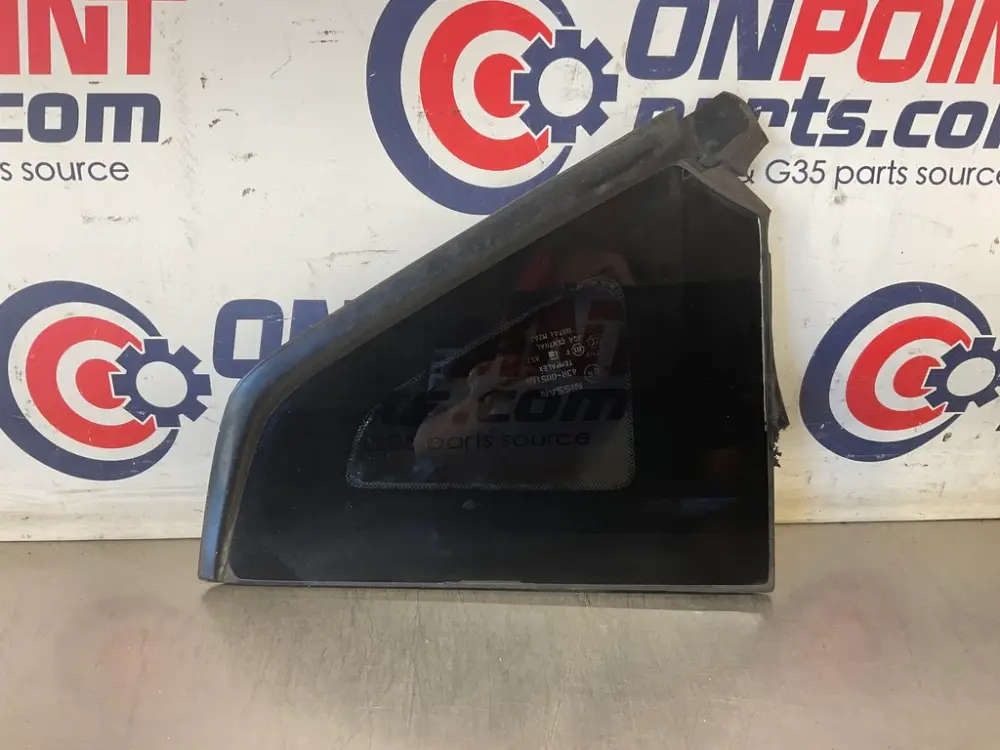 2012 Nissan 370Z Passenger Right Rear Side Quarter Panel Glass OEM 24BDMEE