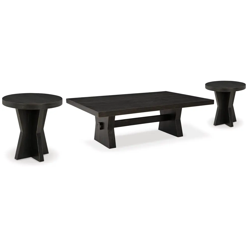 Diamond Modern Furniture Restricted Design Galliden Occasional Table Set T841-1/T841-6/T841-6
