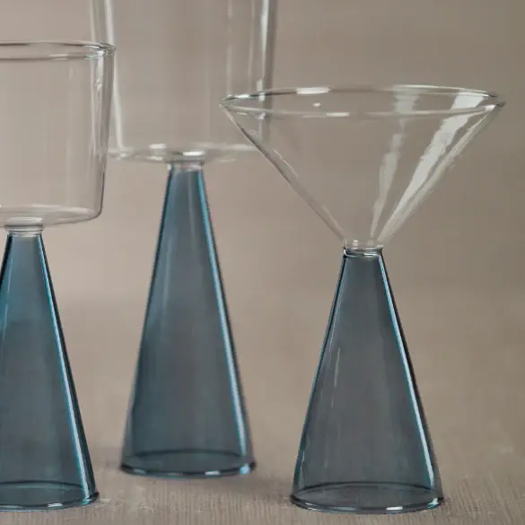 Veneto Glassware, Navy