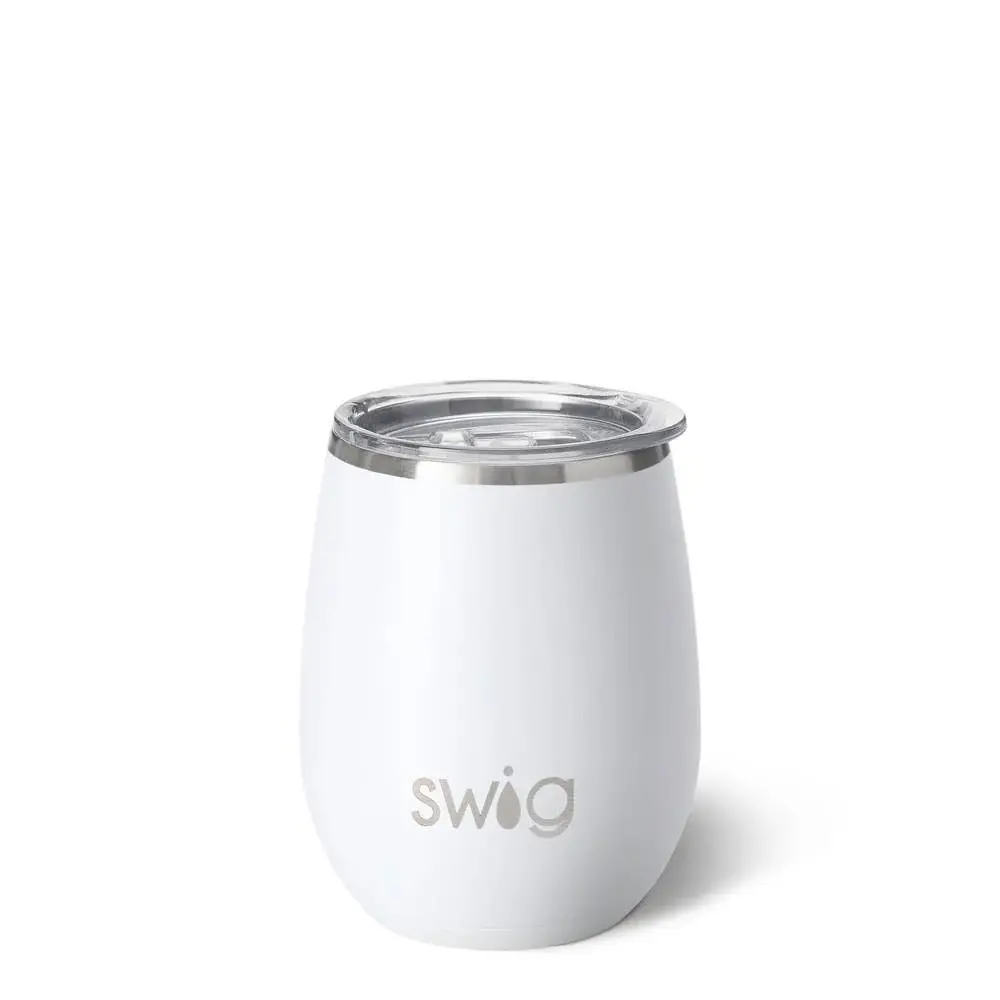 White Stemless Wine Cup (14oz)