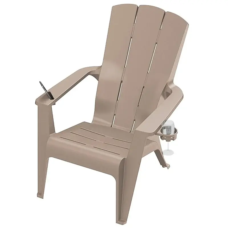 Gracious Living Luxurious Contour Adirondack Series 11802-20 Chair, 29-1/2 W, 36-1/2 D, 36 H, Polypropylene Seat