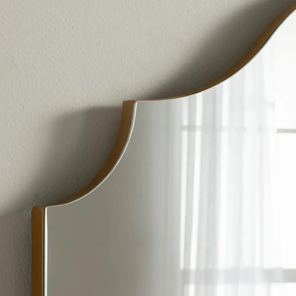 Paris Arched Mantle Mirror - Aurum
