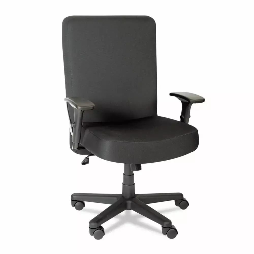 Alera ALECP110 XL Series Big and Tall High-Back Task Chair Black Heavy Duty Office Chair