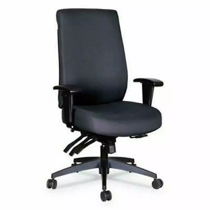 Alera High-Back Multifunction Task Chair Black Fabric - Ergonomic Office Chair
