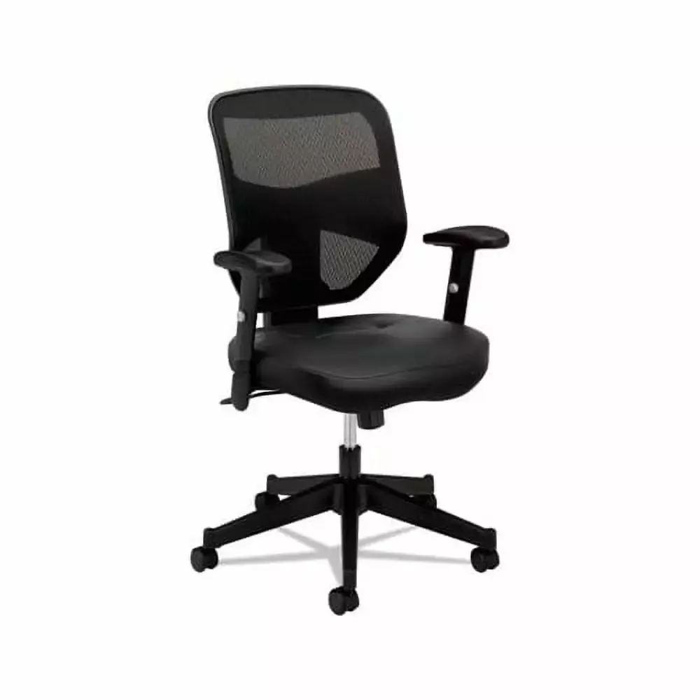 VL531 Mesh High-Back Task Chair Adjustable Arms 250 lbs Capacity Black Office Chair HON