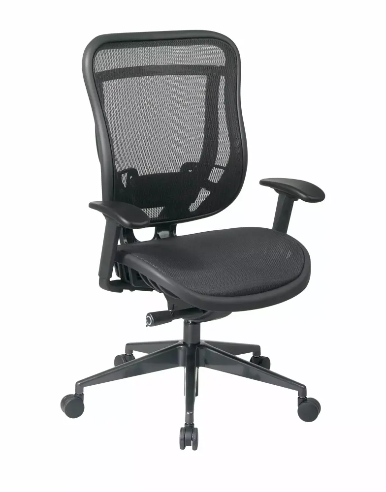 SPACE Seating Executive High Back Chair Breathable Mesh Seat and Back