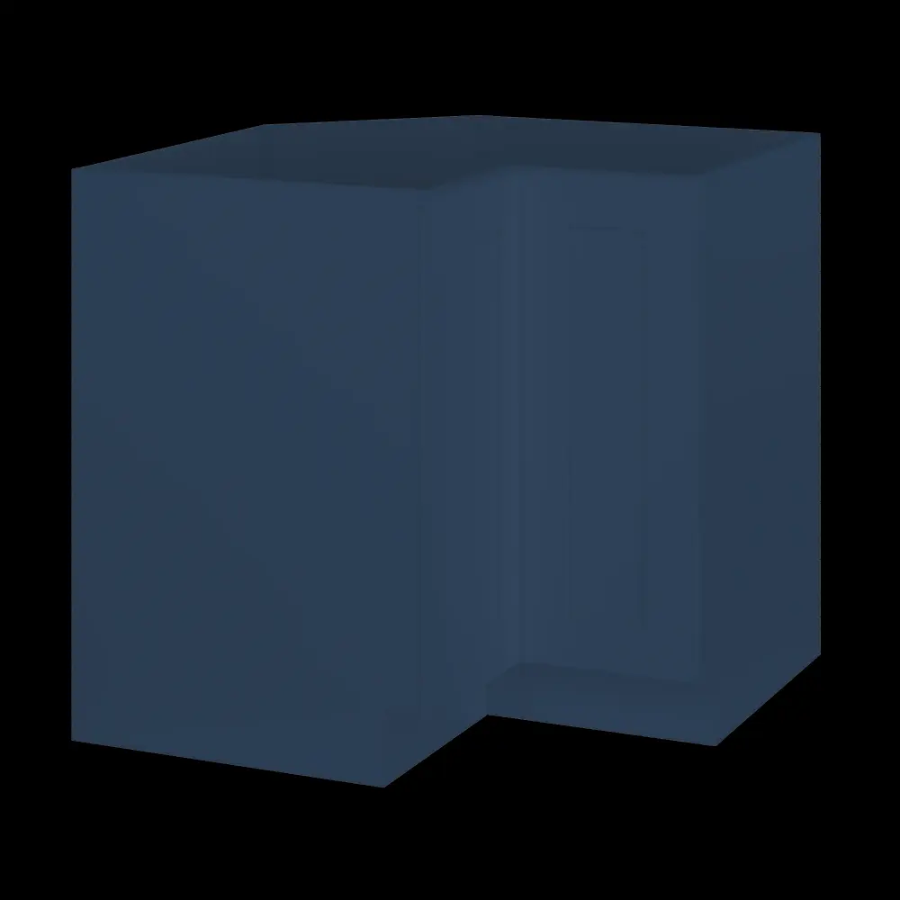 Lazy Suzan Base Kitchen Cabinet SCER36 Danbury Sapphire LessCare 34.5 . height 36 . depth