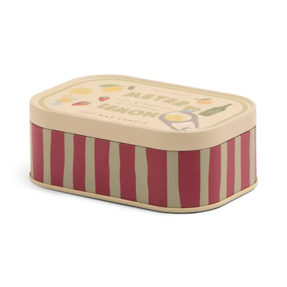Faux Marble Bistro Tin - Meyer Lemon