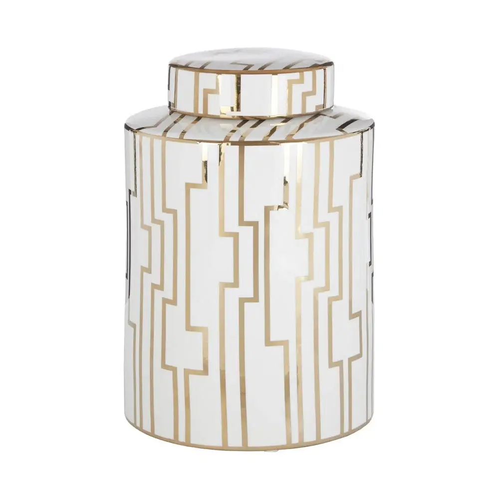 Ariana Large Jar - Ivory