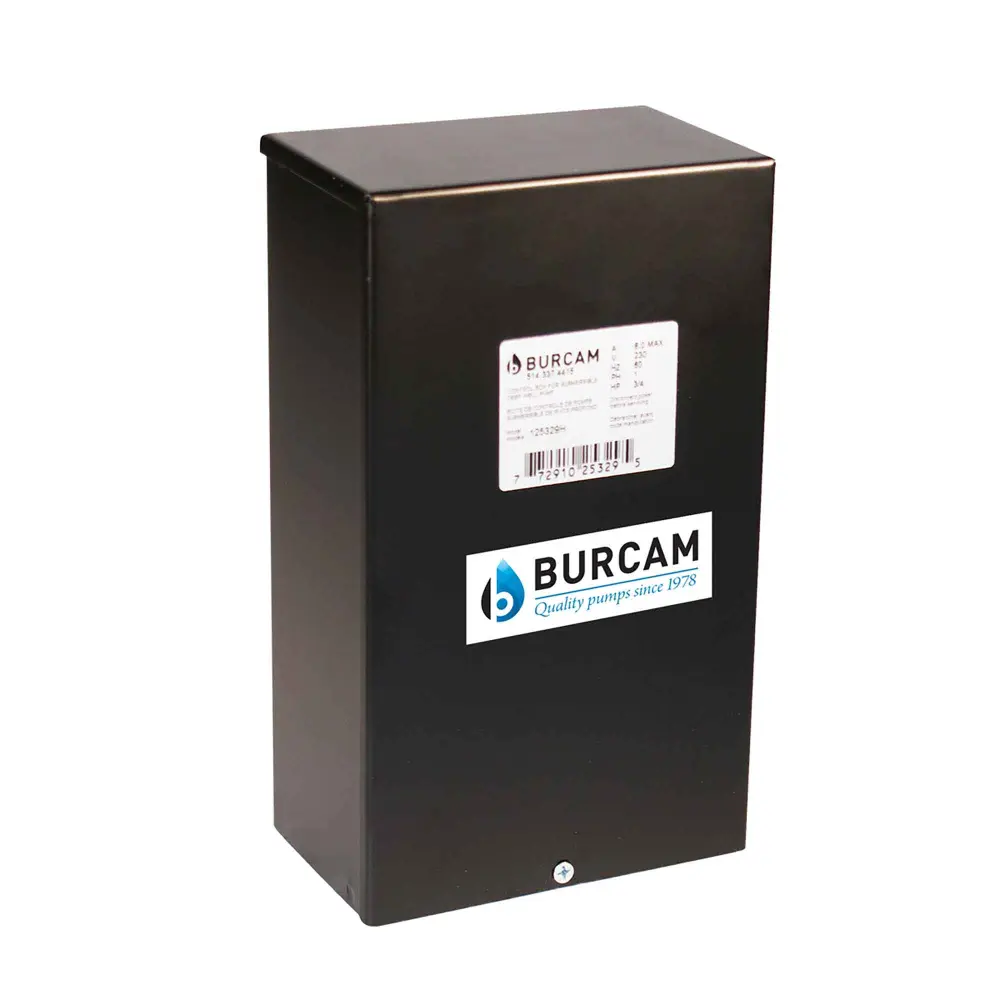 Control Box, 3/4 HP