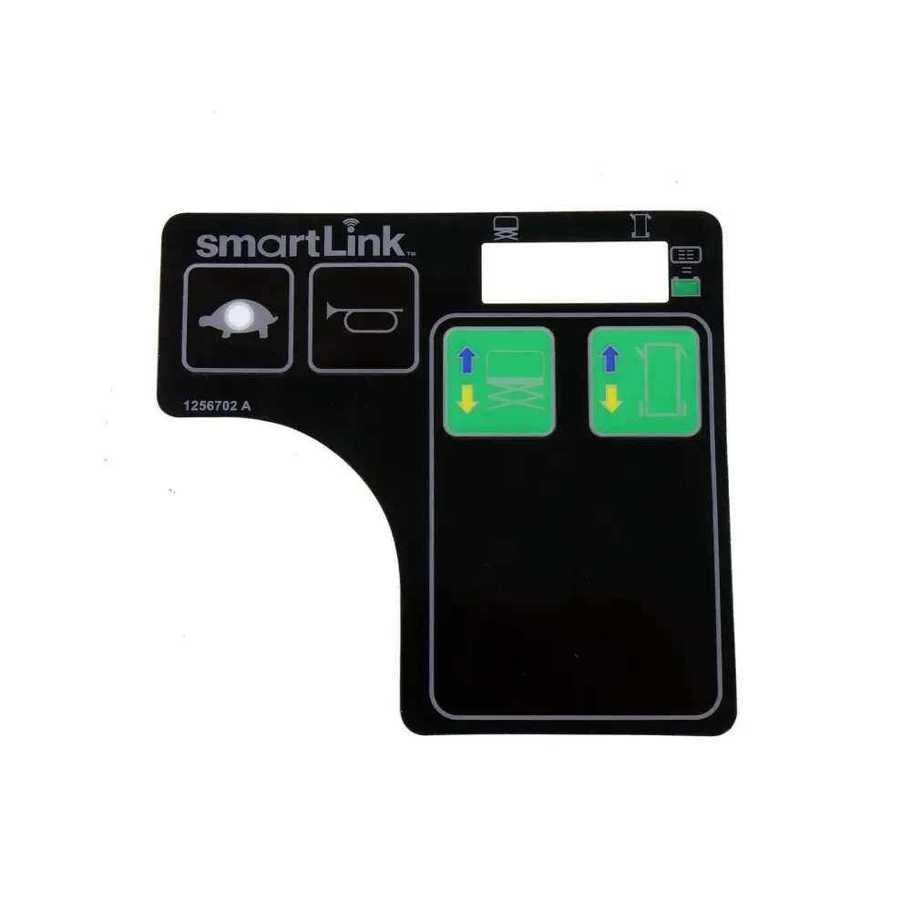 Control Box Decal 1256702GT Genie GS-1530 GS-1532 GS-1930 GS-2032 GS-2046 GS-3246