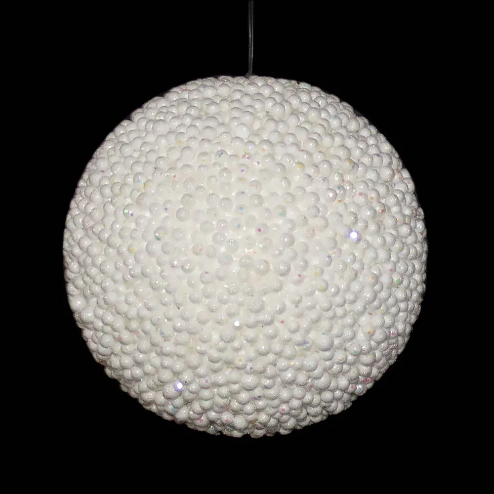 Pearl Berries Ball Ornament, 5''
