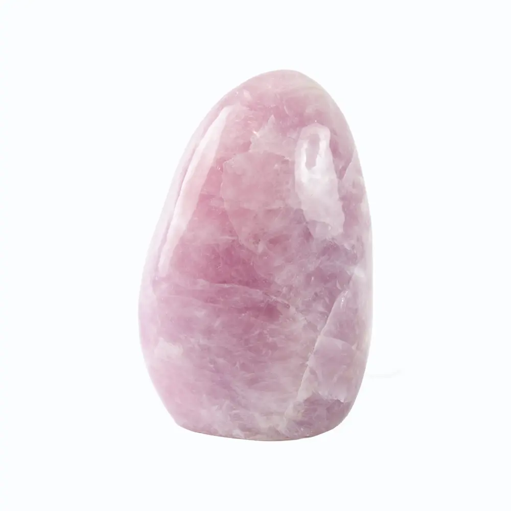 Rose Quartz Polsihed Freeform